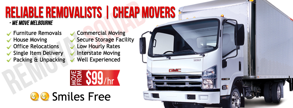 Melbourne Removalists, Cheap Movers, House Moving, Furniture Removals Melbourne - Removal Squad Removalists